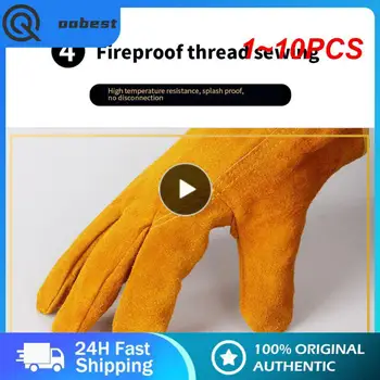 1~10PCS Sheepskin Gloves Riding Driving Motocycle перчатки кожаные Golf Glove перчатки рабочие Leather Mens Working перчатки
