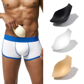 3D Мужская прокладка для нижнего белья, защитный чехол для купальника, прокладка для плавательных трусов, внутренняя передняя губчатая прокладка