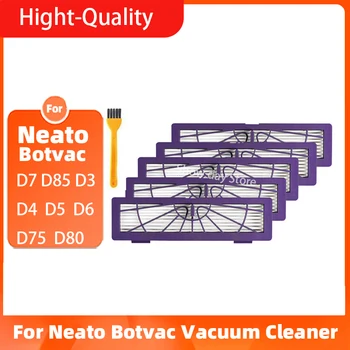 5 шт HEPA-фильтров для Neato Botvac Серии D/Connected D7 D80 D85 D3 D75 D5 70e 75 80 85 Запчасти Для Пылесоса Домашние Животные/Аллергики