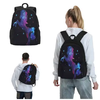 Unicorn Star Раскройте свой творческий потенциал С помощью наших настраиваемых вариантов рюкзаков Сумка для девочек и мальчиков Повседневная для средней школы и колледжа