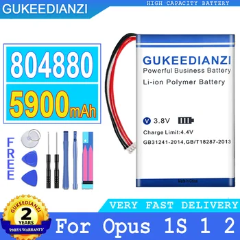 Аккумулятор GUKEEDIANZI емкостью 5900 мАч 804880 для Opus 1S 1/2 для Opus1 Opus2 Big Power Bateria
