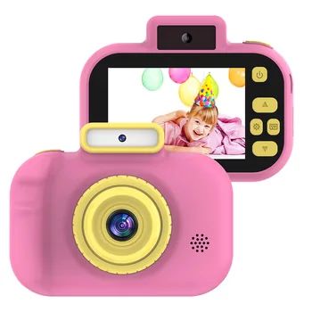 Детская мультяшная цифровая камера H7 с двойной камерой 40 миллионов HD, мини-зеркальная цифровая камера для детской игрушки в подарок.