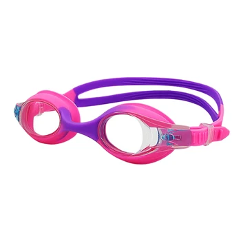 Детские очки для плавания для мальчиков и девочек, очки для плавания HD, силиконовые очки для бассейна с защитой от запотевания, регулируемые для детей 3-14 лет