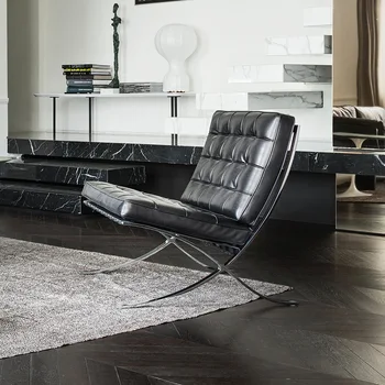 Дизайнерская мебель Barcelona Диван-кресло Современный минималистичный Клубный Прием Офисное кресло для переговоров