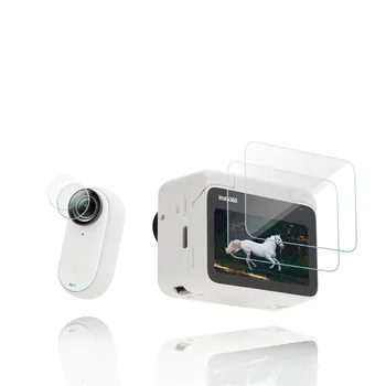 Для Insta360 go 3 Защитная Пленка для экрана Insta360 GO3 Аксессуары Для Камеры Большого Пальца Для Insta360 GO3 HD Защитная Пленка Из Закаленного Стекла