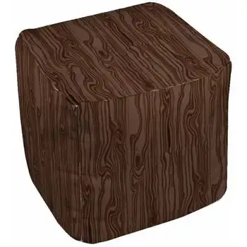Крупномасштабный коричневый пуф под дерево для гостиной, Дивана, мебели, стульев
