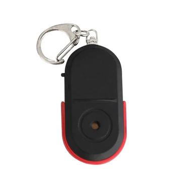 Мини-Анти-Потерянный Свисток Key Finder Беспроводная Сигнализация Smart Tag Key Locator Брелок-Трекер Звук Свистка Светодиодный Световой Трекер