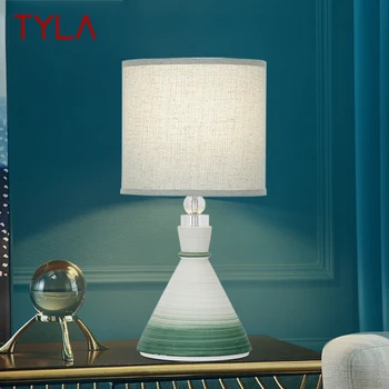 Настольная лампа TYLA Nordic LED Creative Ceramics Настольное Освещение Современный Декор Для Дома Гостиной Спальни Прикроватной тумбочки