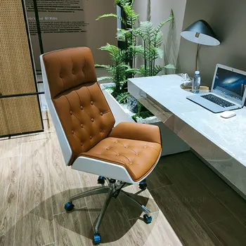 Офисные стулья со спинкой Современная Офисная мебель Компьютерное кресло для учебы Домашнее кресло с поворотным подъемником мягкое Игровое кресло B