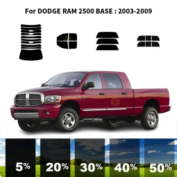 Предварительно нарезанная нанокерамика, комплект для УФ-тонировки автомобильных окон, Автомобильная пленка для окон для DODGE RAM 2500 BASE 2003-2009