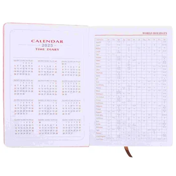 Розовые блокноты Планировщик английского Академический дневник на 2024 год Письменное расписание Студенческая повестка дня