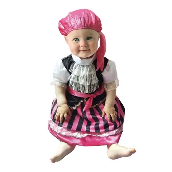 Комплект костюмов Umorden Baby Girls Pink Little Corsair Pirate Dress 6 м 9 М 12 м Пурим Вечеринка по Случаю Дня рождения Хэллоуин Косплей